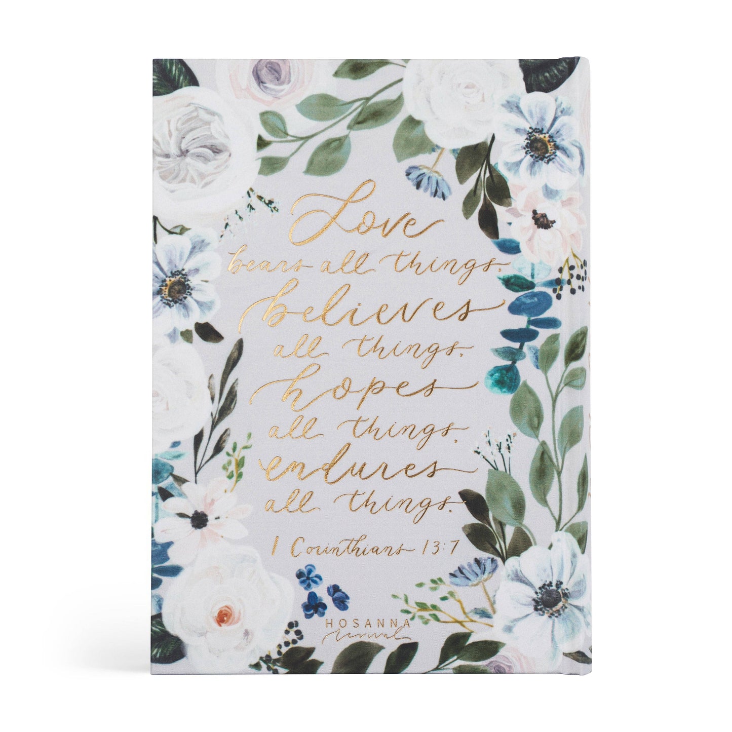 ESV Large Print Journaling Bible Victoria Theme