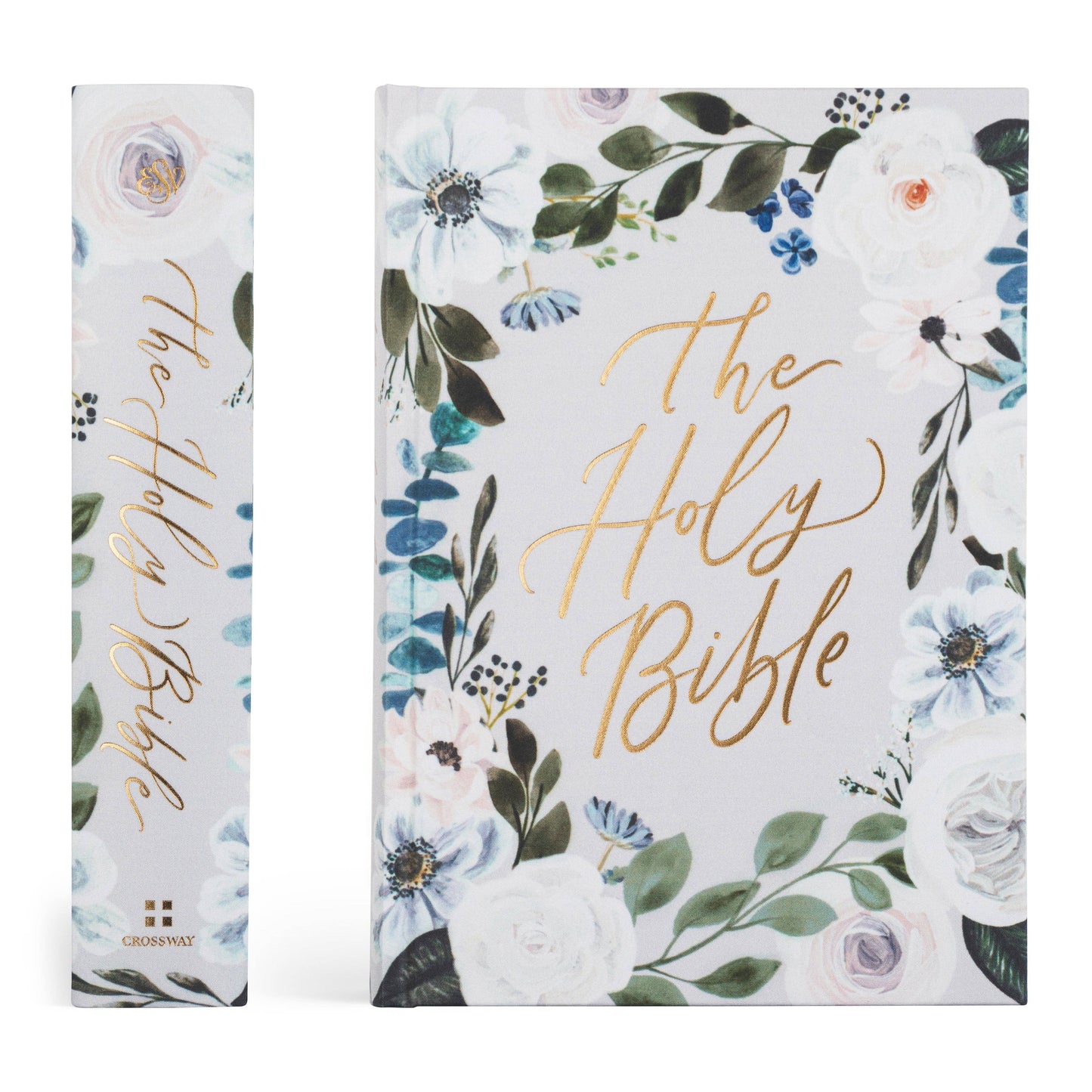 ESV Large Print Journaling Bible Victoria Theme