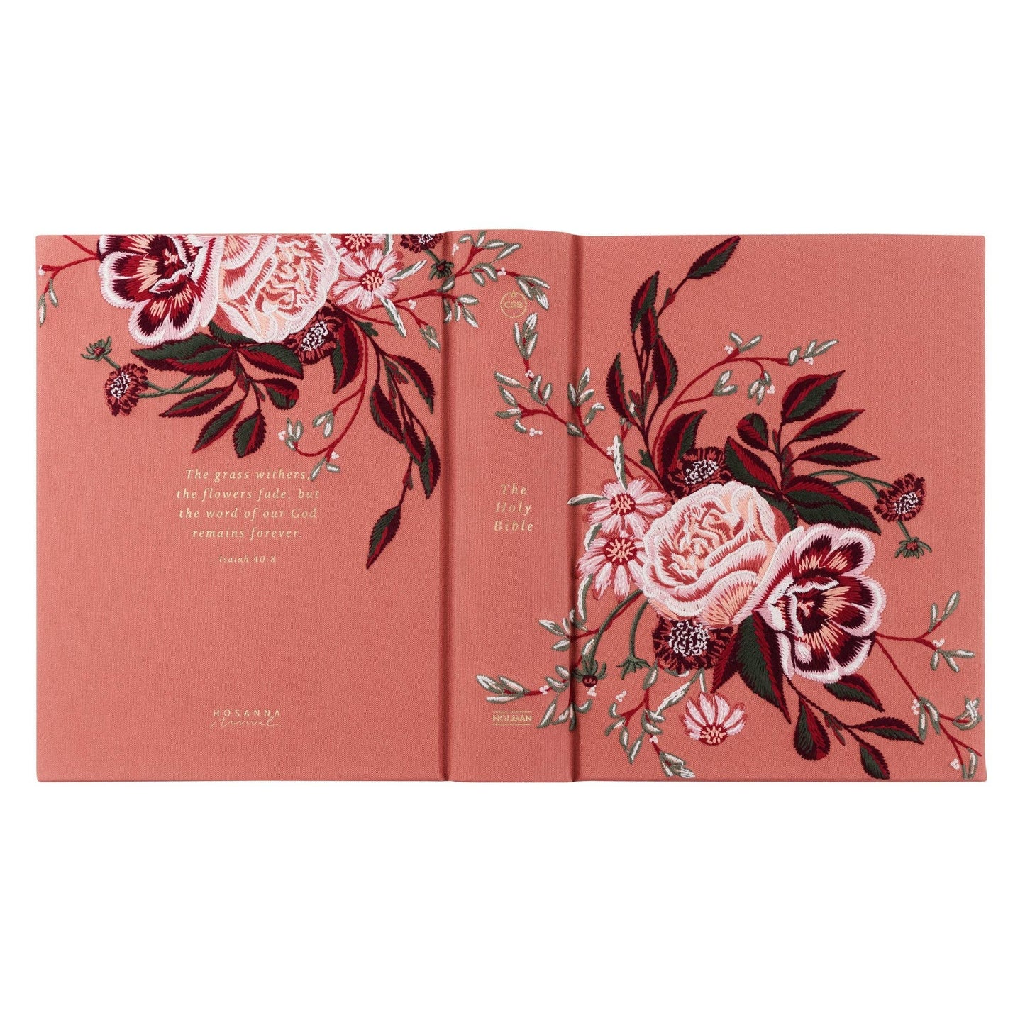 CSB Notetaking Bible Rosedal Theme