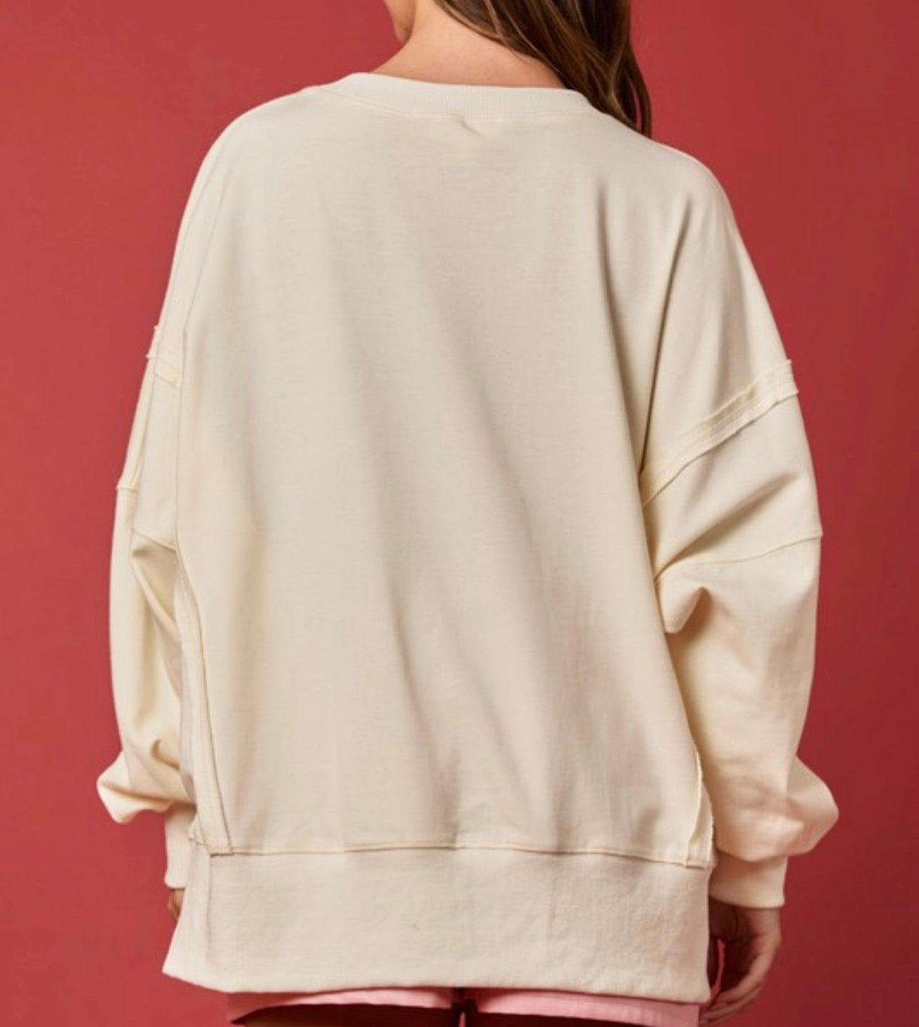 ‘Pinkmas’ Lights Pullover