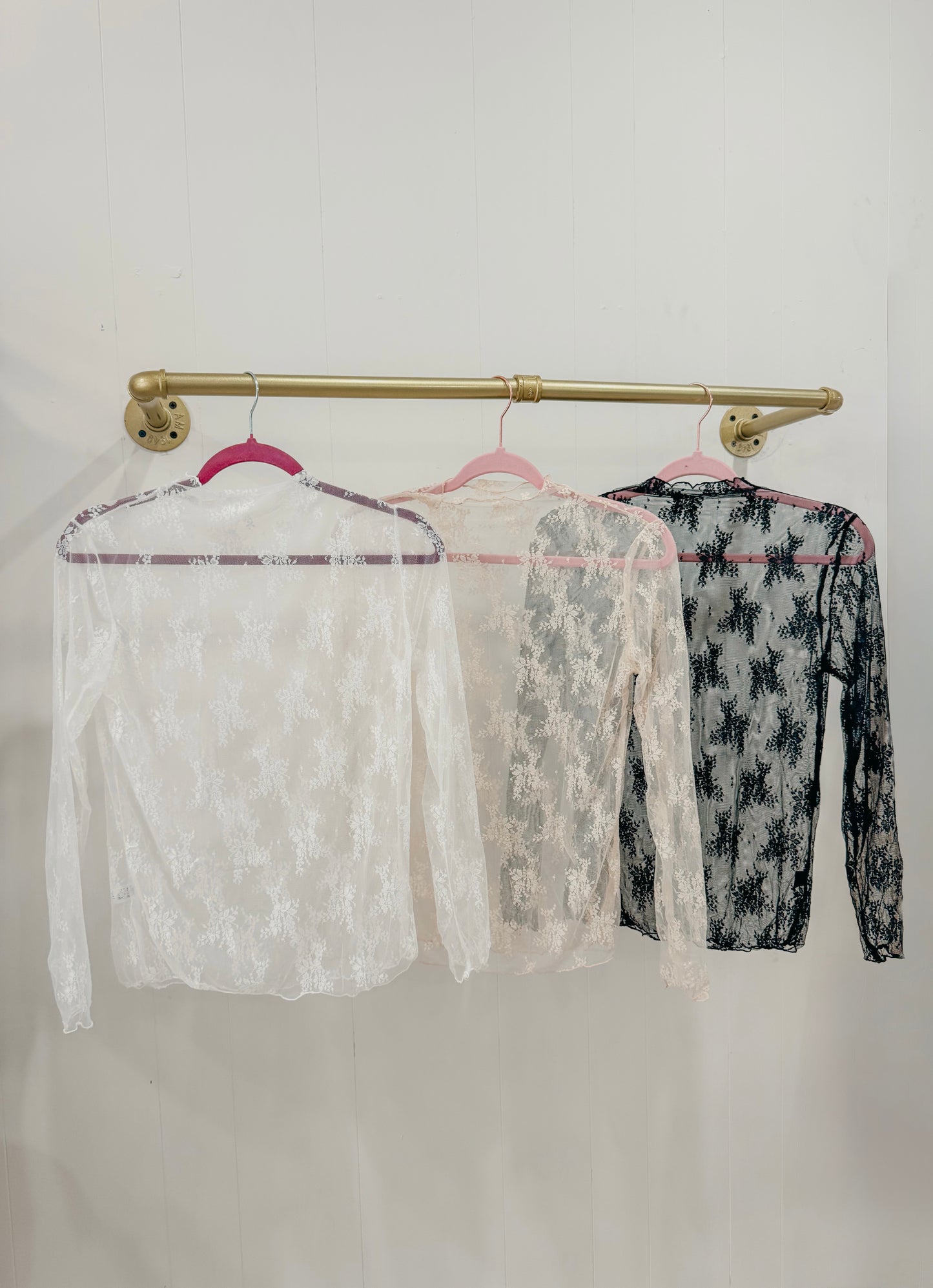 Lace Mesh Top