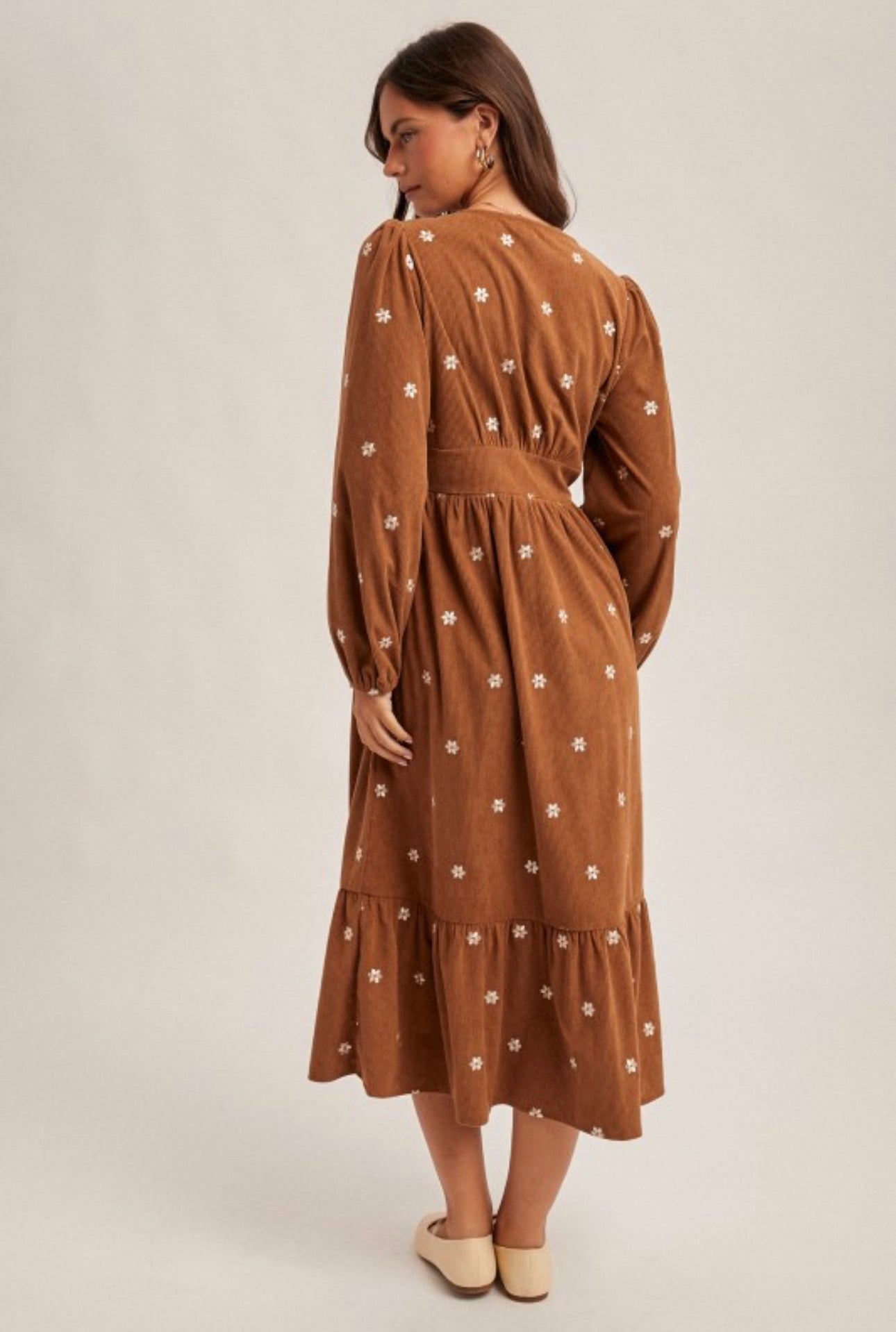 Sweet Meadows Corduroy Dress
