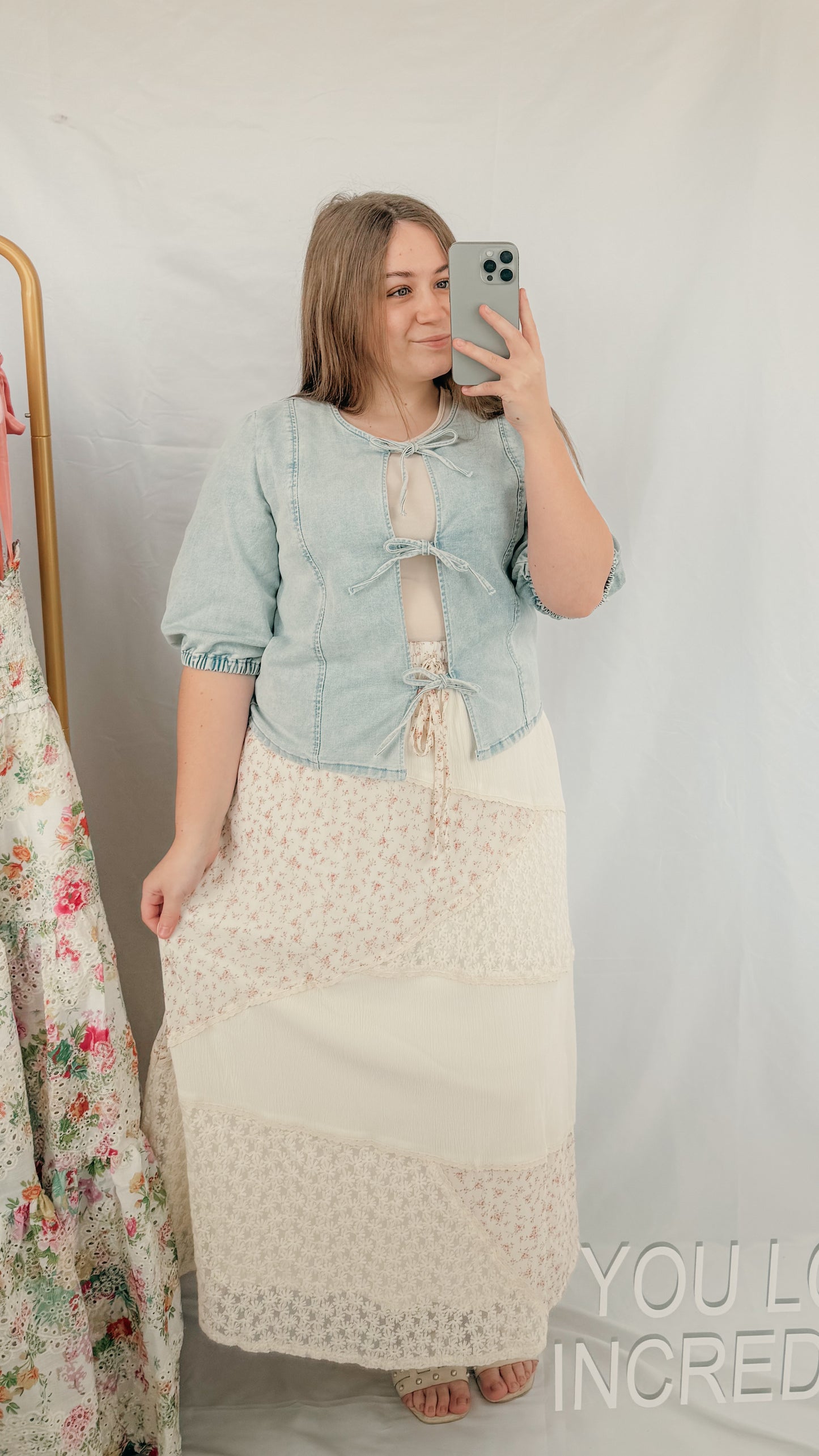 Dainty Flowers Skirt