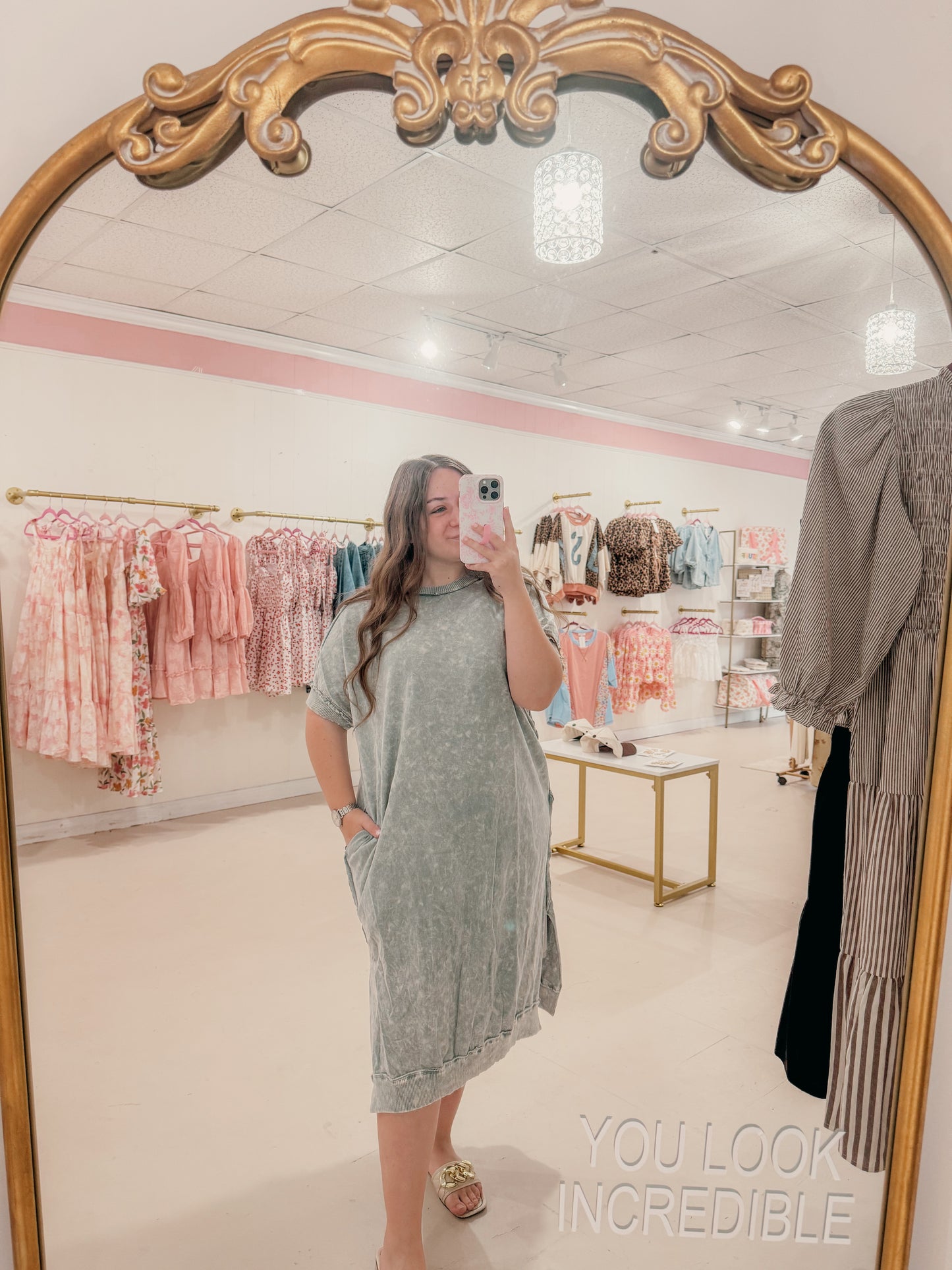 Mineral Wash American Dress