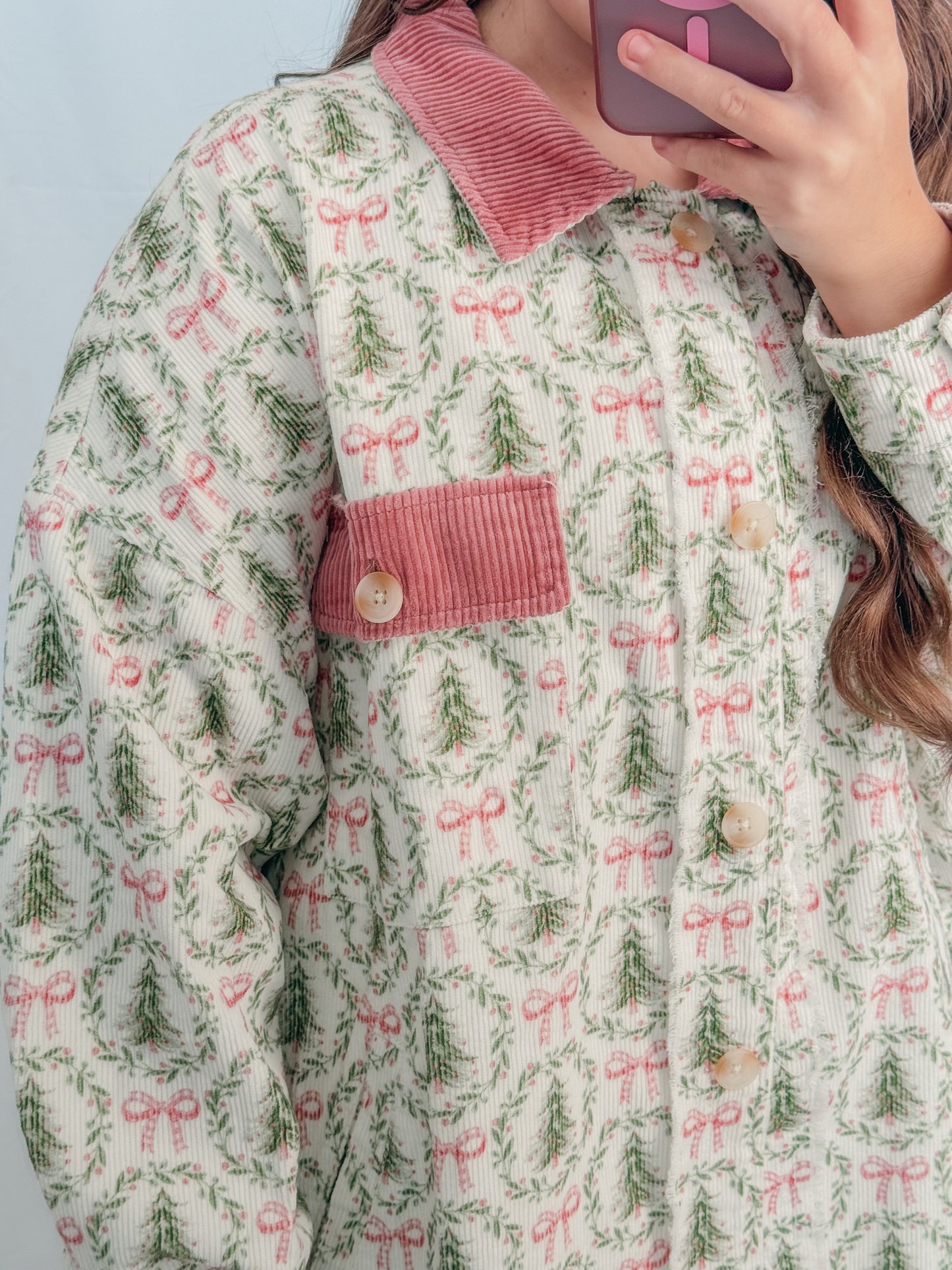 Bow Wonderland Shacket