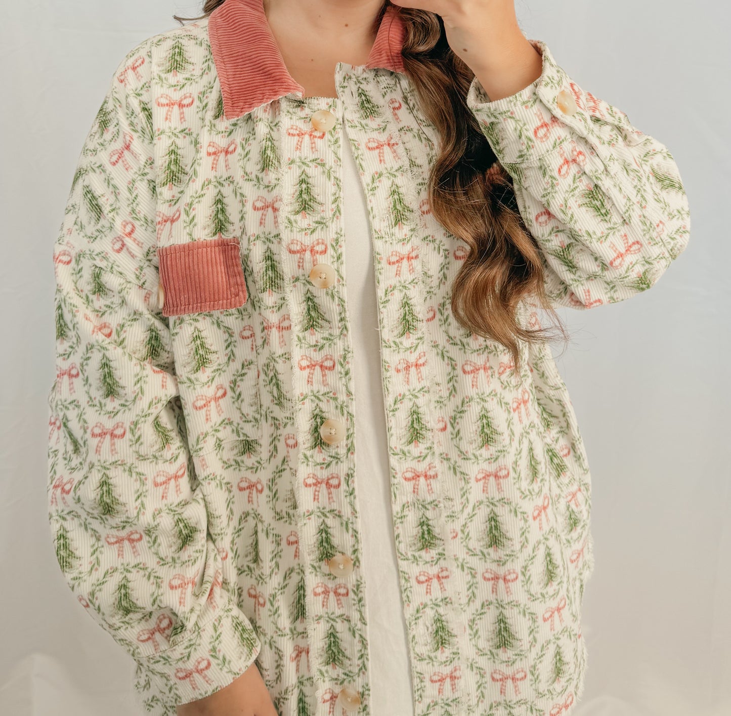 Bow Wonderland Shacket