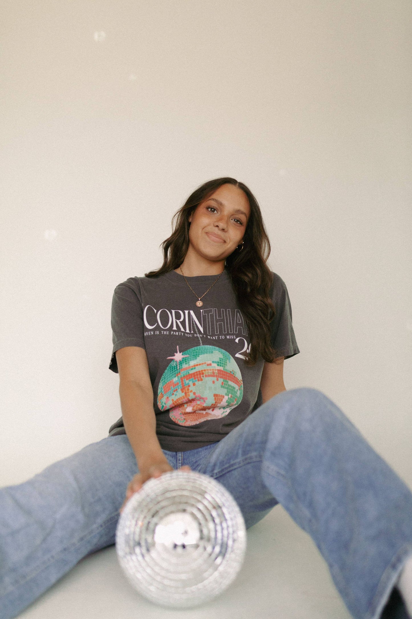 Heaven Is The Party You Don't Want To Miss Disco Graphic Tee