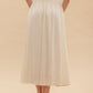 Natural Midi Skirt