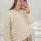 Pretty & Pink Bow Sweater