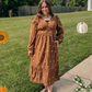 Sweet Meadows Corduroy Dress