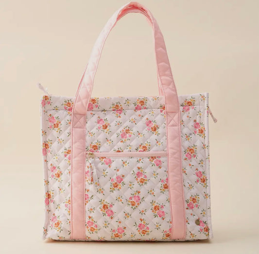 Everyday Quilted Tote Bag