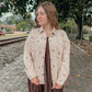 Bows & Buttons Corduroy Shacket