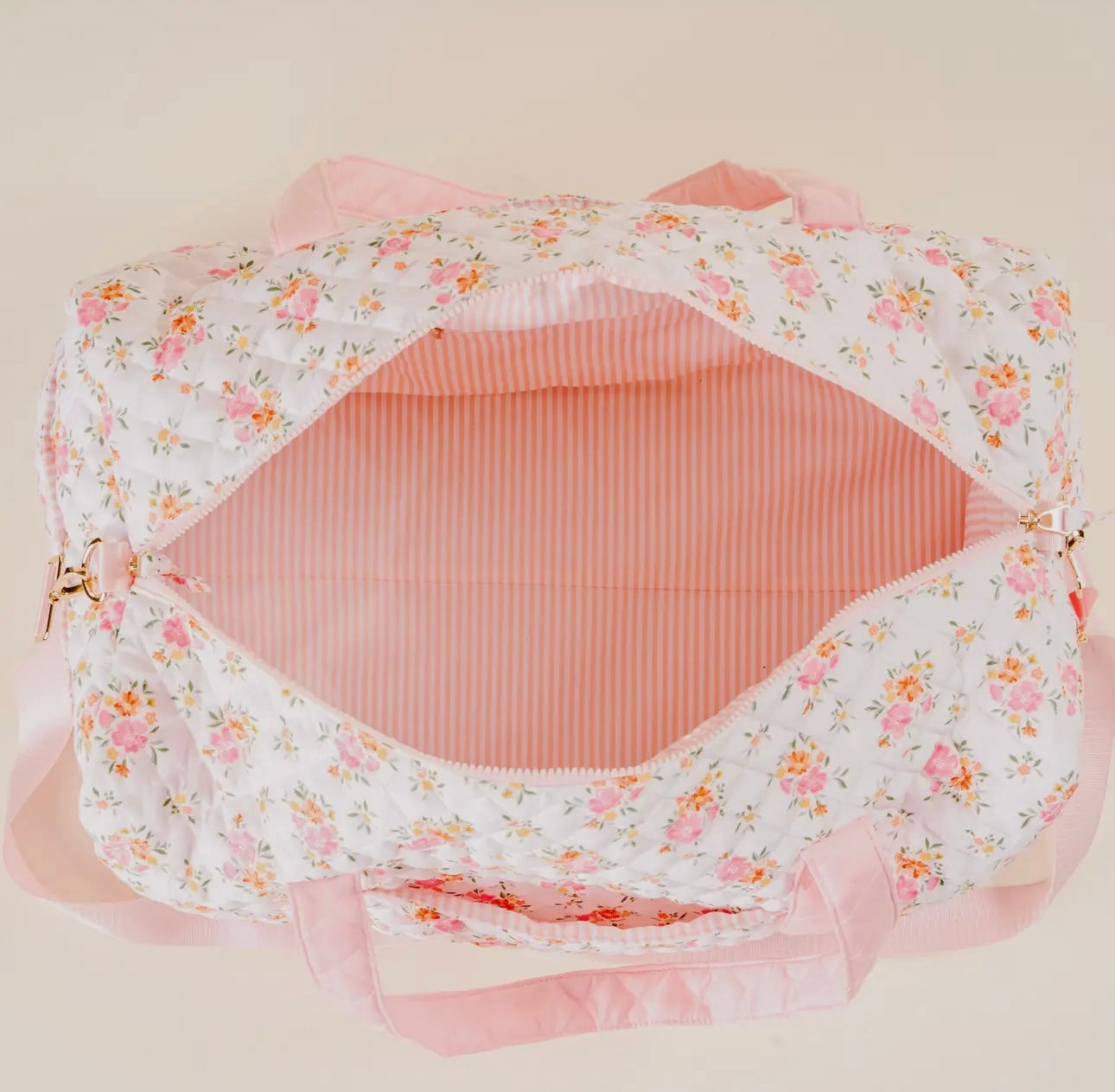 Quilted Weekender Bag