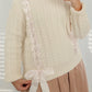 Pretty & Pink Bow Sweater