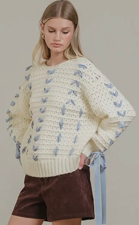 Blue Sugar Sweater