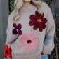 Posy Knit Sweater