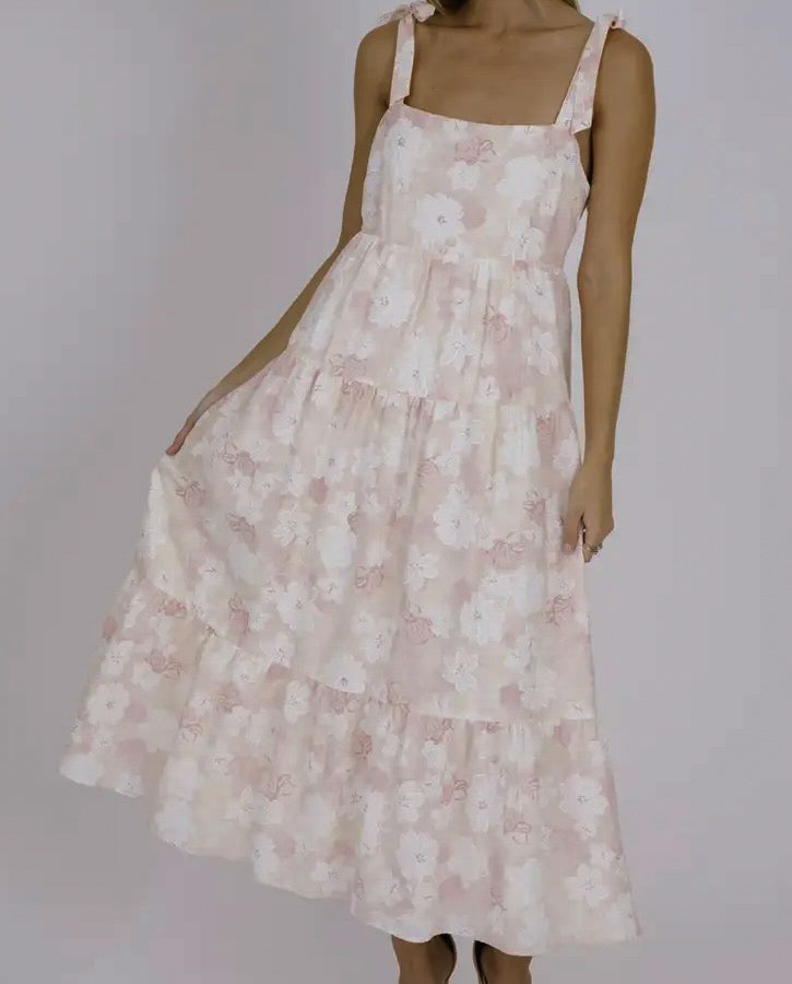 Soft Petals Dress