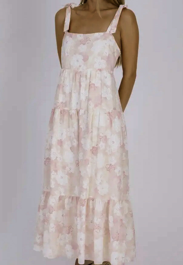 Soft Petals Dress