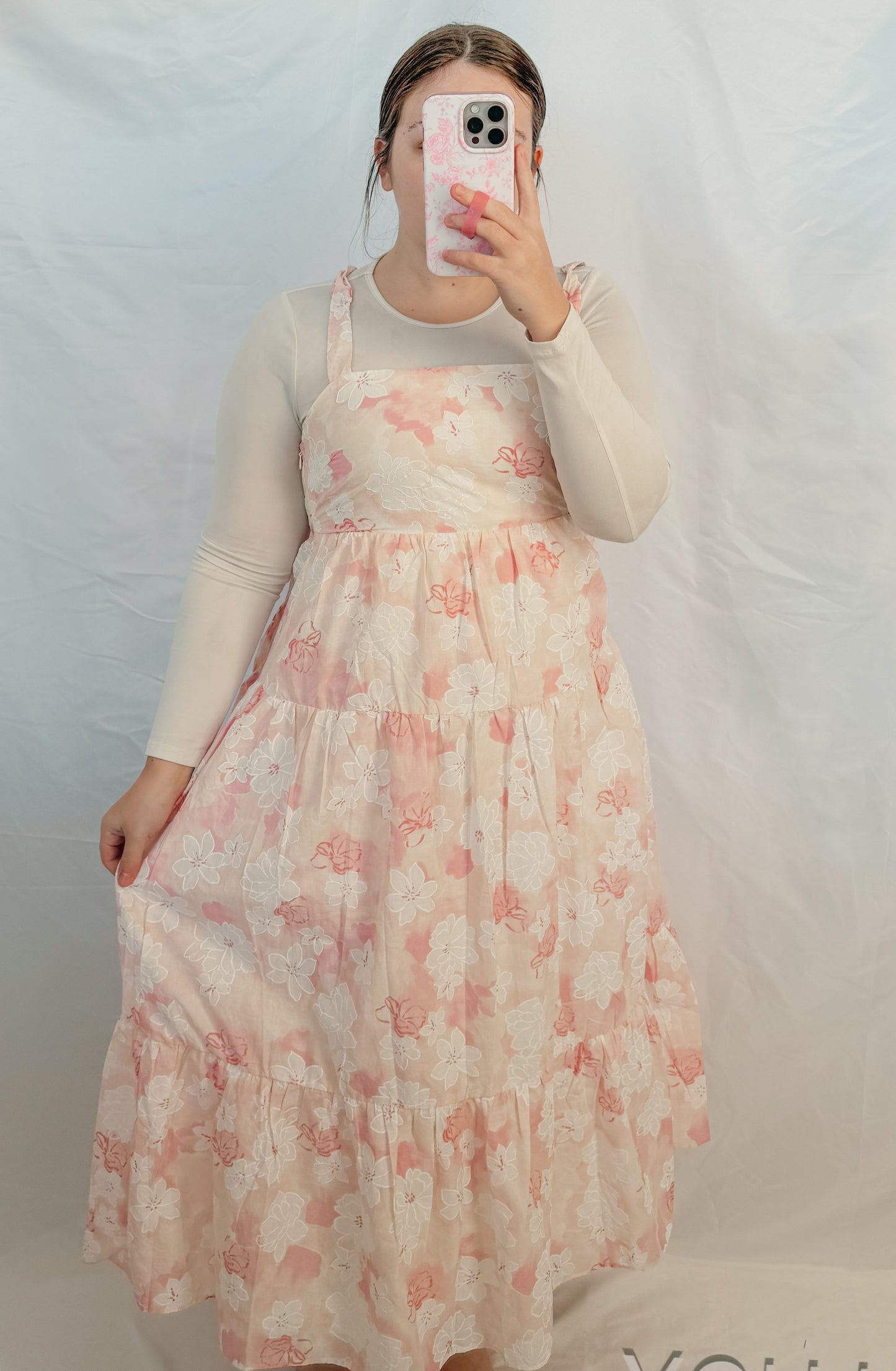 Soft Petals Dress