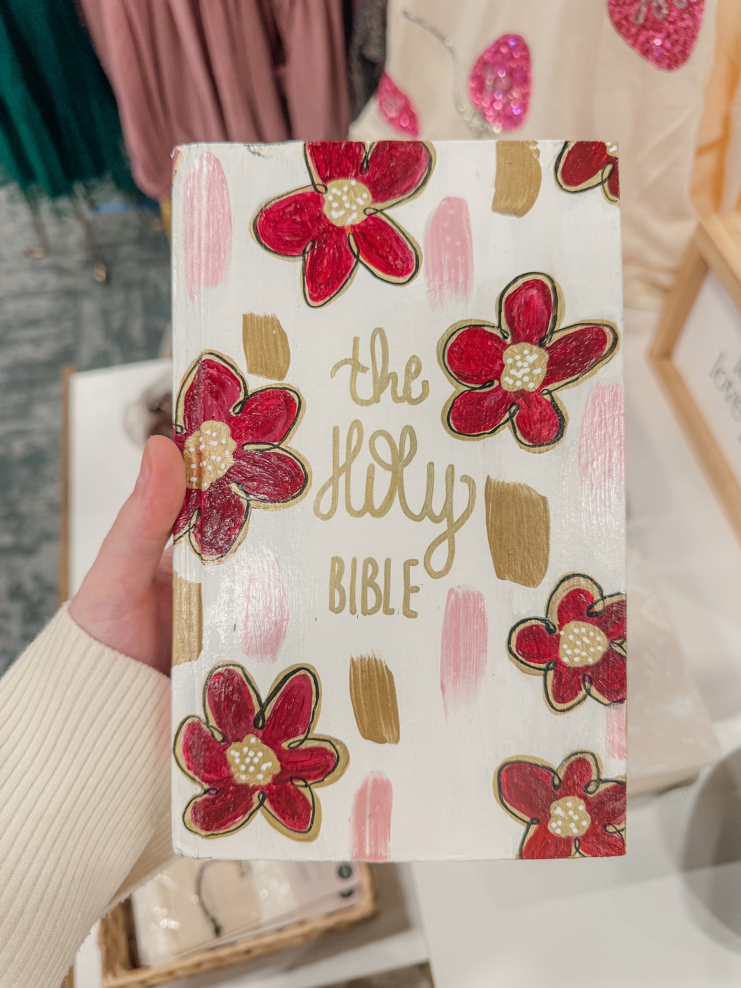 KJV Hand Painted Bible