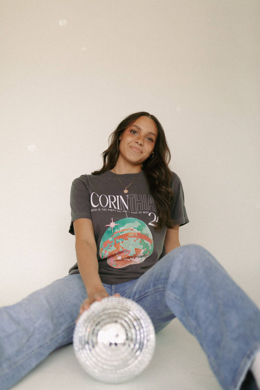 Heaven Is The Party You Don't Want To Miss Disco Graphic Tee